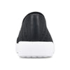 White Mountain Womens Courage Knit Sneakers W30690-001 Black/Fabric