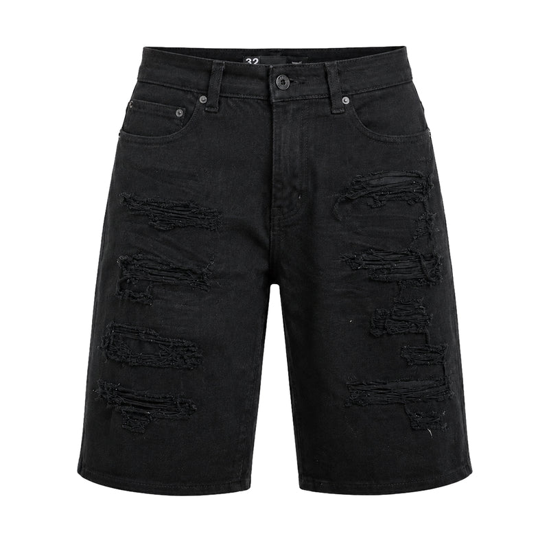 Waimea Mens Denim Shorts M7617T-JB Jet Black
