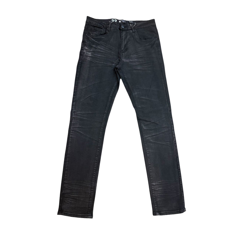 Waimea Mens Denim Slim Fit Jeans M8248DA-BK Black Wash