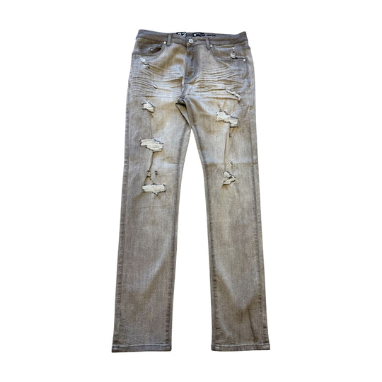 Waimea Mens Denim Slim Fit Jeans M8248DB-AG Antique Grey
