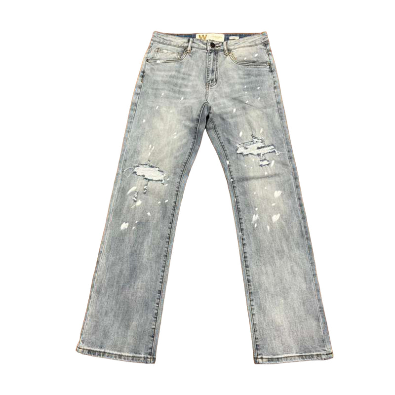 Waimea Mens Relaxed Jeans M8823D-LBLWA Light Blue Wash