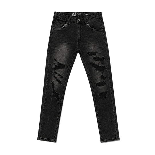 Waimea Mens Slim Fit Jeans M8855DA-BKS Black Wash