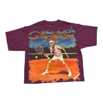 Godspeed Mens Top Spin Crew Neck T-Shirt Purple Wash