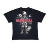 Wrathboy Mens Hard To Kill Crew Neck T-Shirt WB04-080 Black