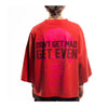 Wrathboy Mens Dgmge Long Sleeve Shirt WB05-117 Red