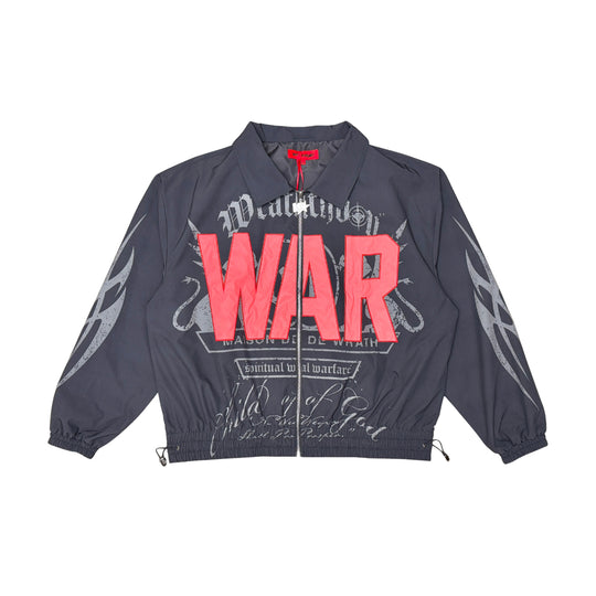 Wrathboy Mens Child Of God Track Jacket WB621-BLK Black
