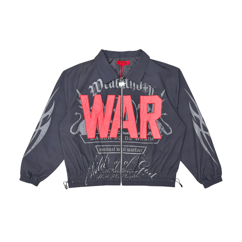 Wrathboy Mens Child Of God Track Jacket WB621-BLK Black