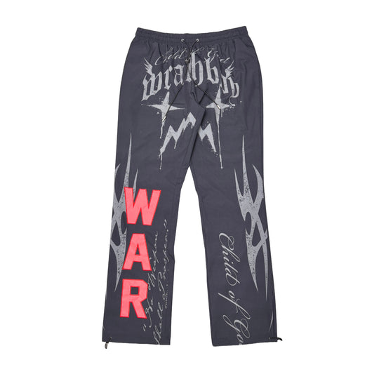Wrathboy Mens Child Of God Track Pants WB622-BLK Black