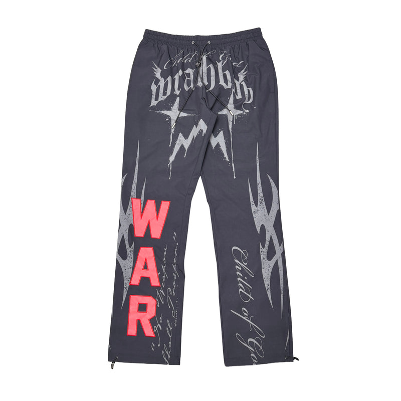 Wrathboy Mens Child Of God Track Pants WB622-BLK Black
