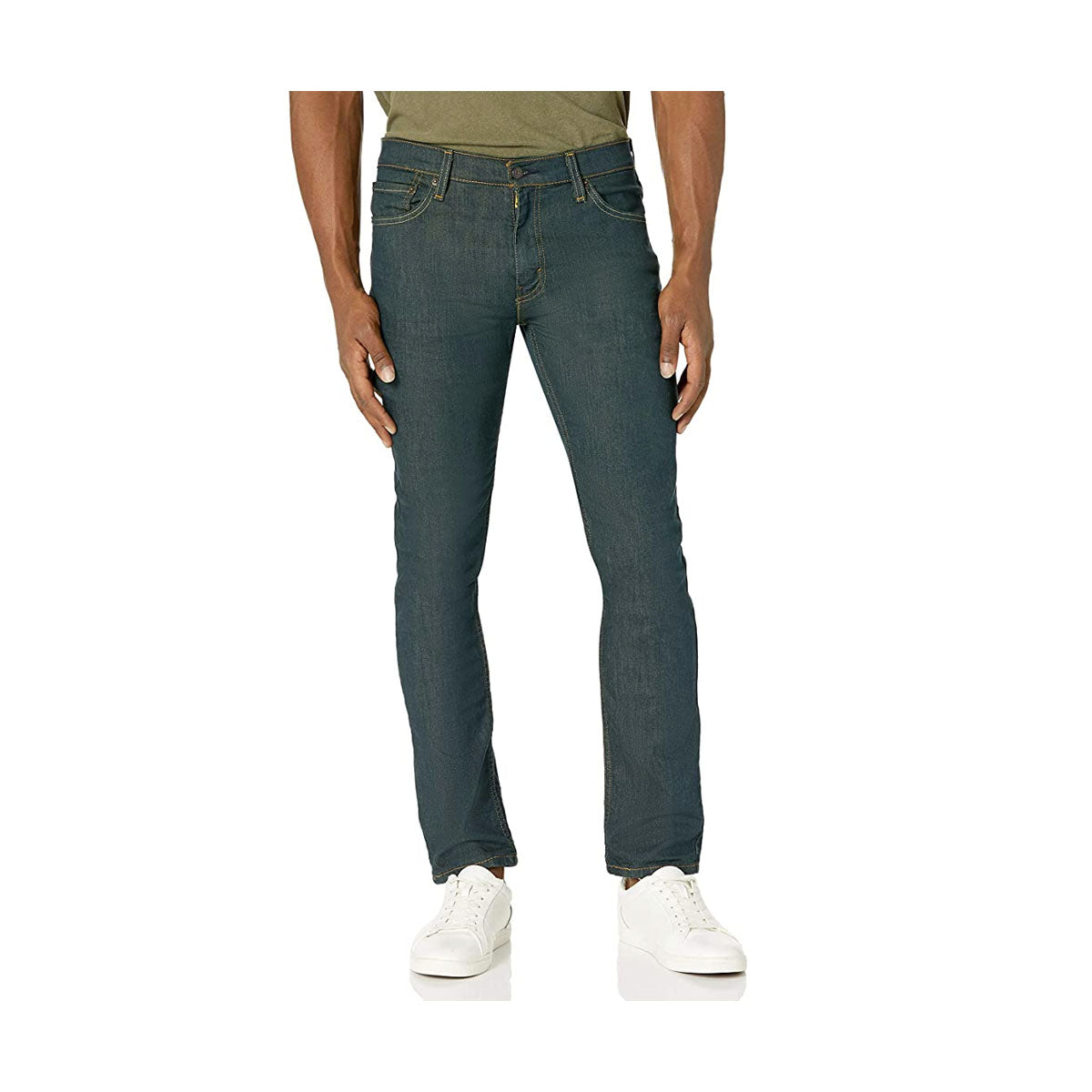 Levi'S Mens 511 Slim Fit Stretch Jeans 04511-0408 Rinsed Playa ...