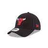 New Era Mens 9Forty Chicago Bulls The League Adjustable Hat 11405614 Black
