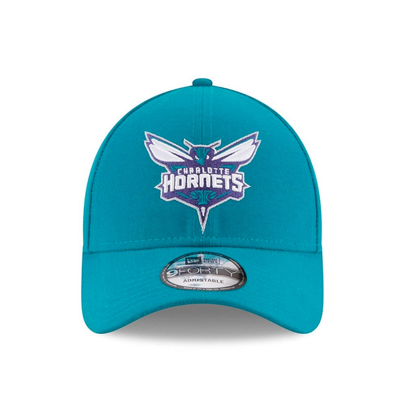 New Era Mens 9Forty Charlotte Hornets Adjustable Hat 11405615 Teal