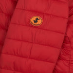 Save The Duck Girls Hooded Jacket 119 Tango Red