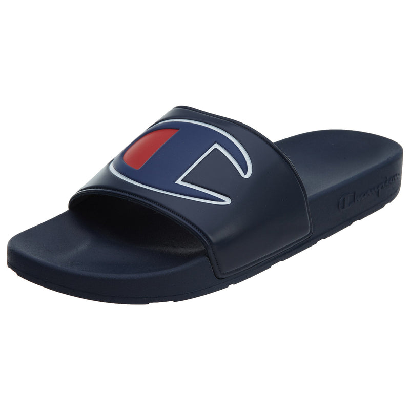 Champion Unisex Slides Sandals Flip Flops CM100075Y Navy/Navy Y3-W5