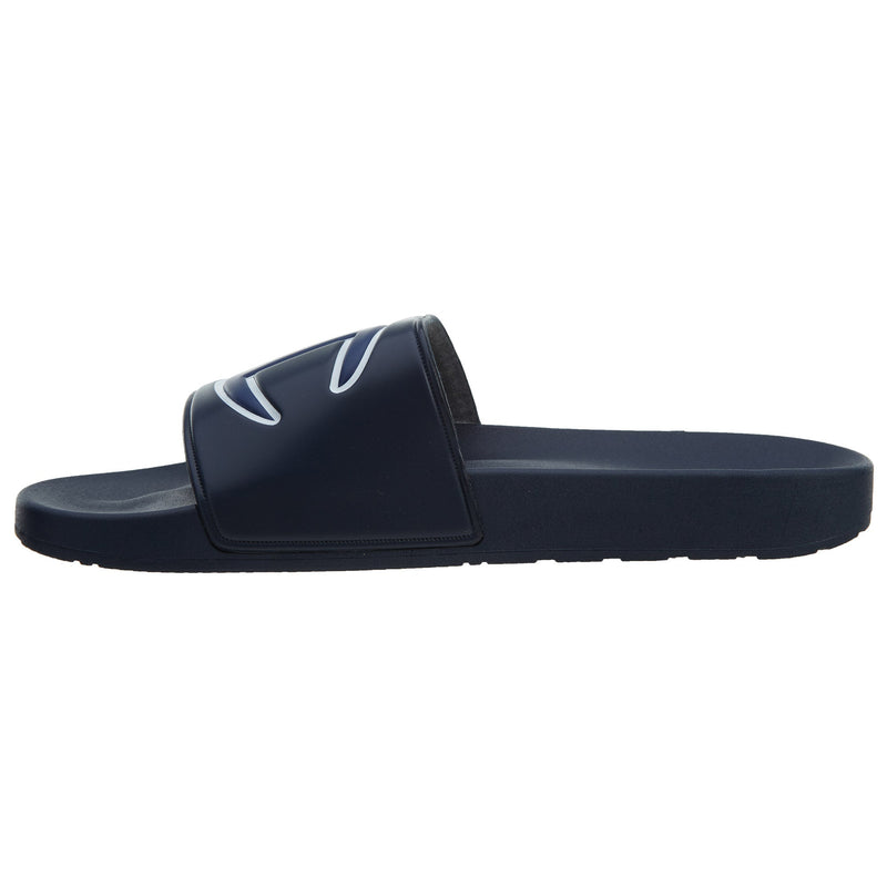 Champion Unisex Slides Sandals Flip Flops CM100075Y Navy/Navy Y5-W7