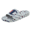 Champion Unisex Repeat Slides Sandals Flip Flops CM100080Y White/White