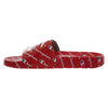 Champion Unisex Repeat Slides Sandals Flip Flops CM100082Y Red/Red Y4-W6