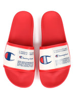 Champion Unisex Jock Slides Sandals Flip Flops Cm100142M Red M9-W11