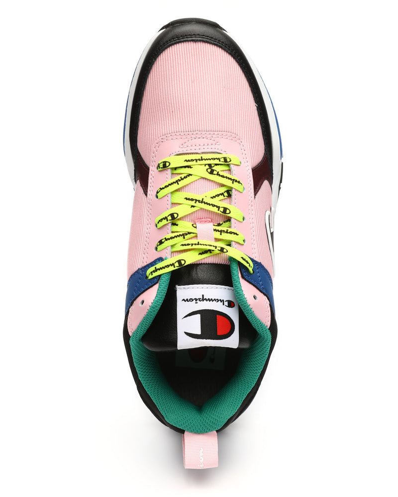 Champion Unisex 93 Eighteen Block Sneakers Cm100117Y Pink/Multi Y6.5-W8.5