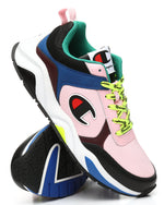 Champion Unisex 93 Eighteen Block Sneakers Cm100117Y Pink/Multi Y4-W6