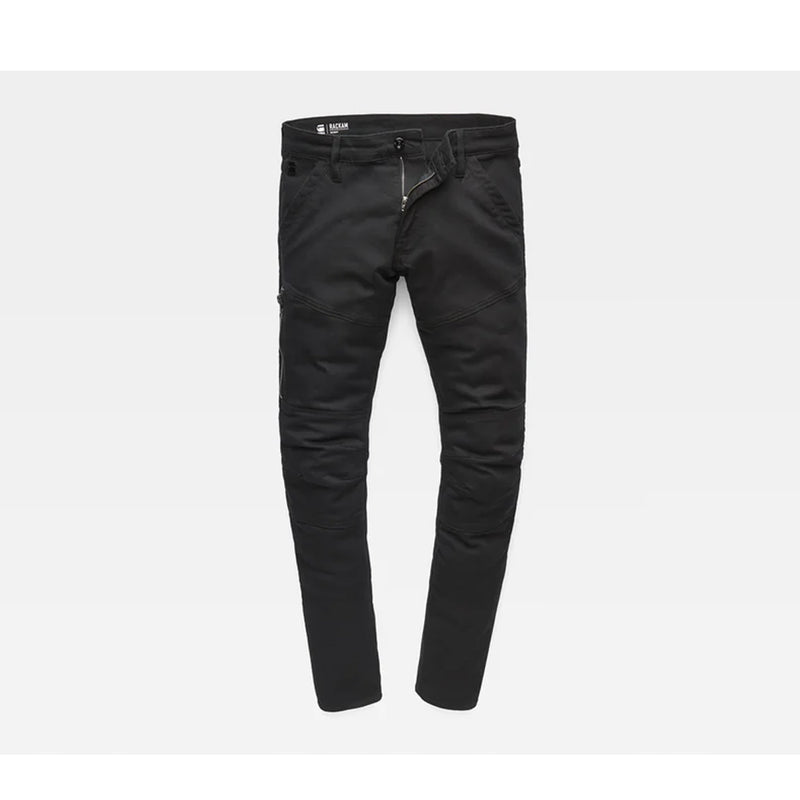 G-Star Men's Rackam DC Zip Skinny Jeans, Black