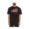 Kappa Mens T-Shirts 3115Wdw-A04 Black-Red Md