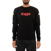 Kappa Mens Authentic Bawser T-Shirts 311BHVW-A33 Black-Yellow-Eggnog-Red
