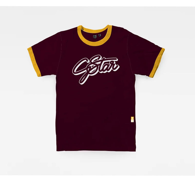 G-Star Compact Jersey D10971-336-4296 Maroon Htr