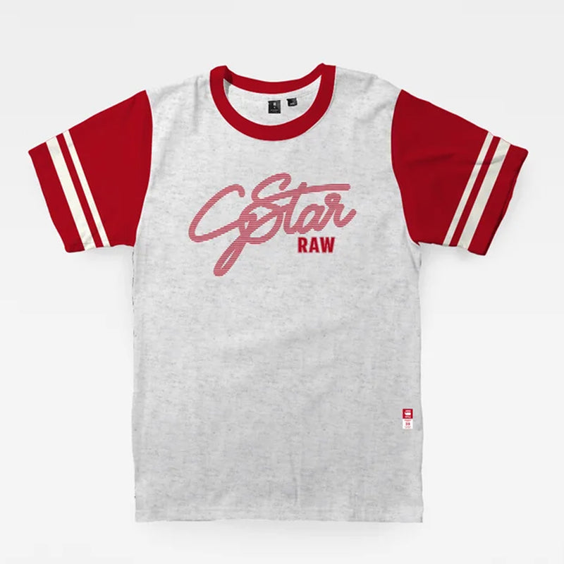 G-Star Compact Jersey D10964-336-129 Wht/Red