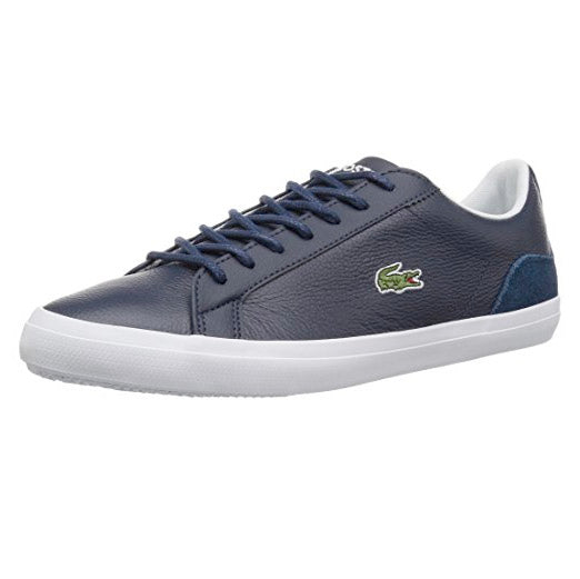 Lacoste Mens Lerond Casual Sneakers Laco-7-36CAM0048092-7 Navy/Wht
