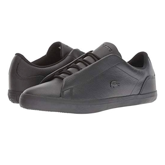 Lacoste Mens Lerond Hidden Lace 318 1 Casual Sneakers 7-36CAM007602H Black