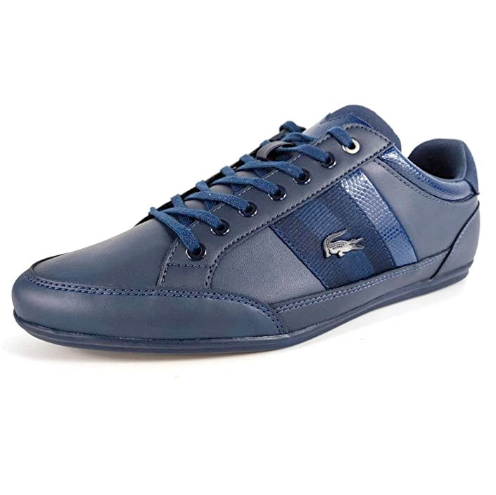 Lacoste Mens Chaymon Casual Sneakers 7-37CAM000795K Navy/Navy