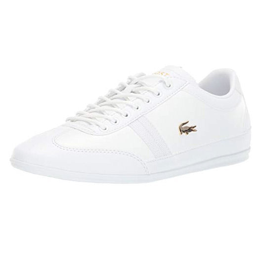 Lacoste Mens Misano Lace Up Sneakers 7-37CMA008221G White