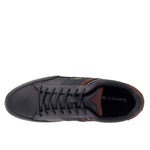 Lacoste Mens Chaymon 120 4 Cma Sneaker 39CMA0012-2M5 Blk/Dark Brown
