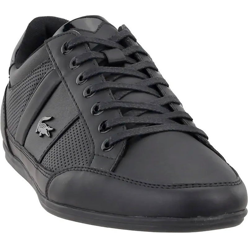 Lacoste Mens Chaymon 120 3 Cma Sneaker 39CMA0005-02H Black/Black