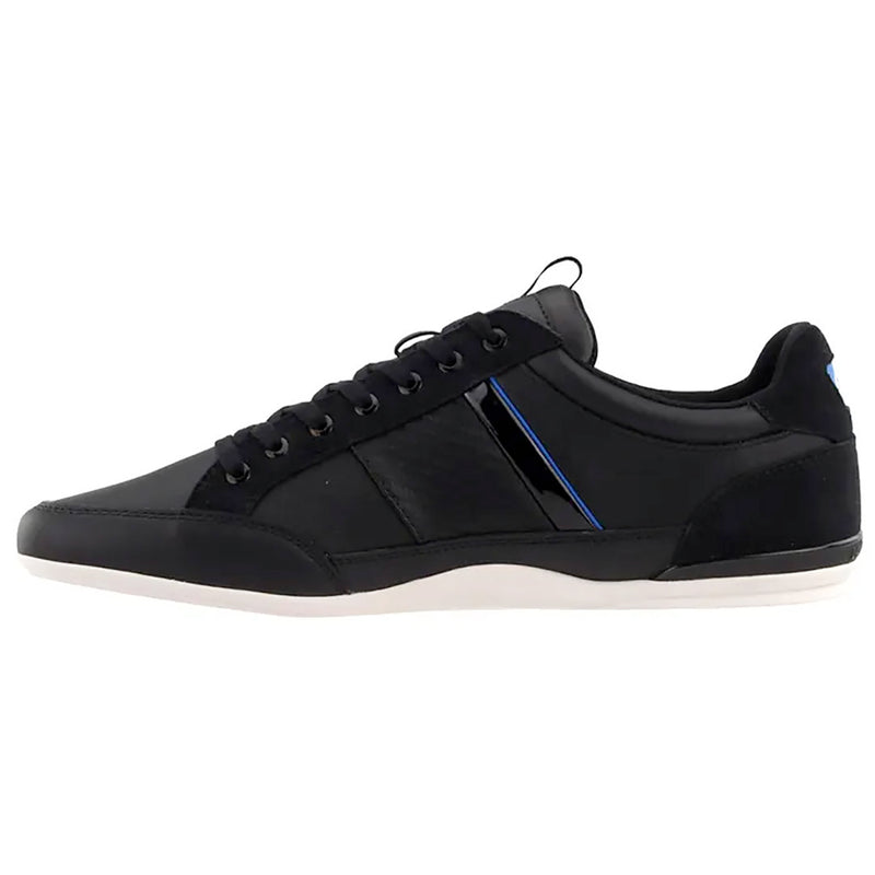 Lacoste Mens Chaymon 120 7 U Cma Sneaker 39CMA0081-011 Black/Blue