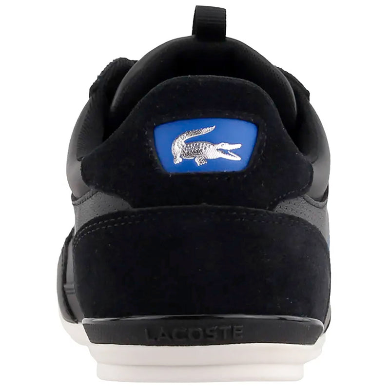 Lacoste Mens Chaymon 120 7 U Cma Sneaker 39CMA0081-011 Black/Blue