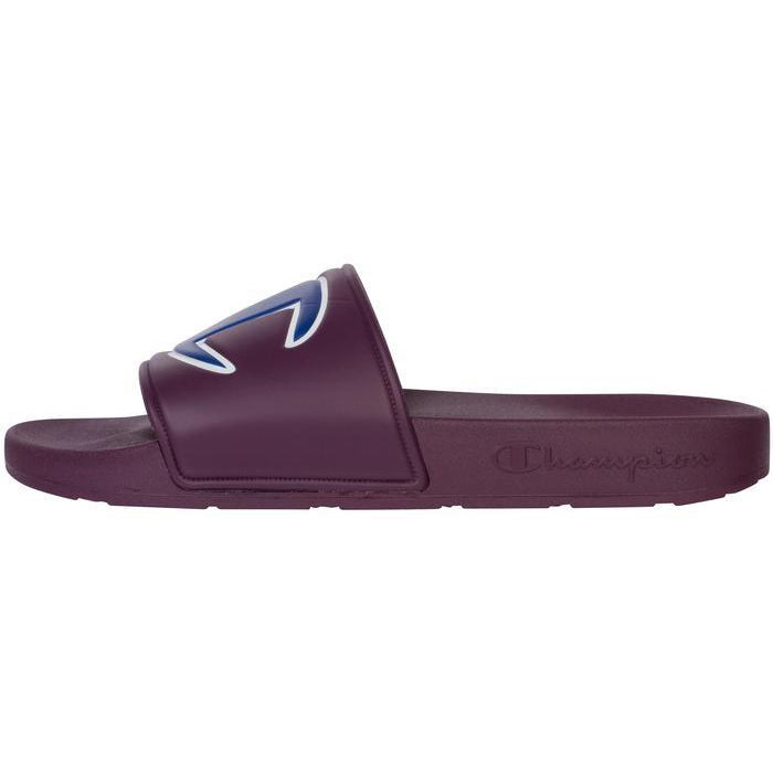 Champion Unisex Slides Sandals Flip Flops CM100097Y Berry/Berry Y4-W6