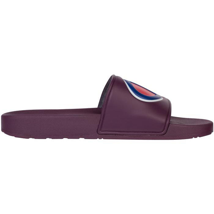 Champion Unisex Slides Sandals Flip Flops CM100097Y Berry/Berry Y3-W5
