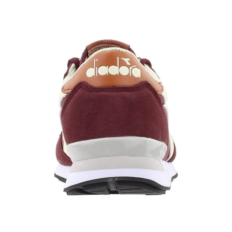 Diadora Mens Camaro Athletic Sneakers 501.159886-C7744 Burgundy/White 12