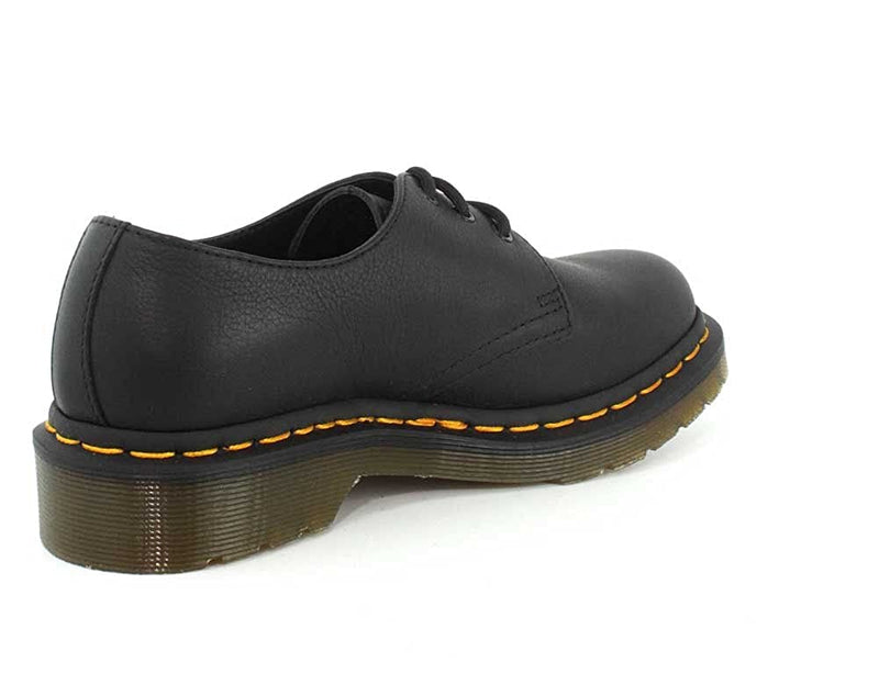 Dr. Martens Womens 1461 Virginia Lead 3 Eye Oxford Shoes R24256001 Black 7