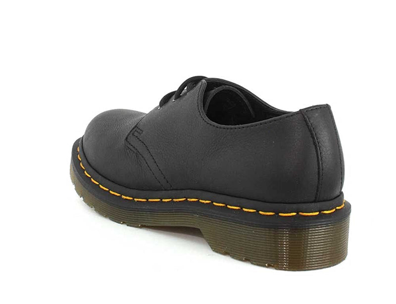 Dr. Martens Womens 1461 Virginia Lead 3 Eye Oxford Shoes R24256001 Black 9