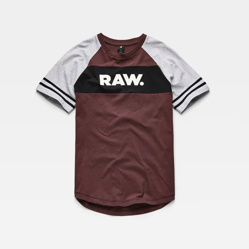 G-Star Raw Beatal Loose Raglan T-Shirts Large, Dark Fig