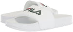 Fila Mens Drifter Slides Sandals 1VS10000-157 White/Sycamore/Red