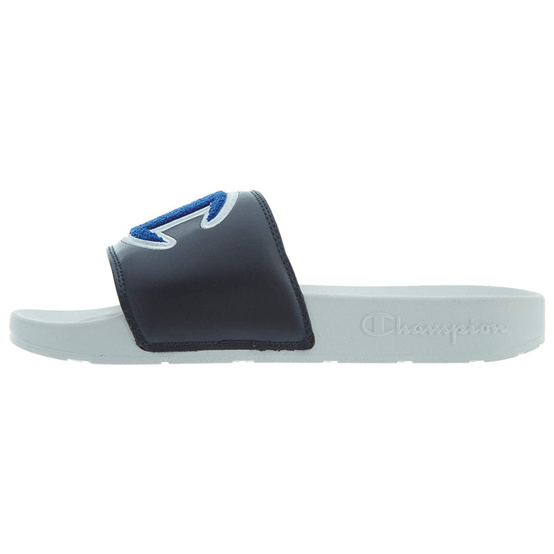 Champion Unisex Slides Sandals Flip Flops Cm100137M Navy/White M8-W10