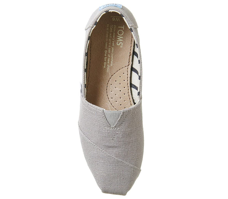Toms Womens Venice Collection Heritage Canvas Slip-Ons 10011665 White