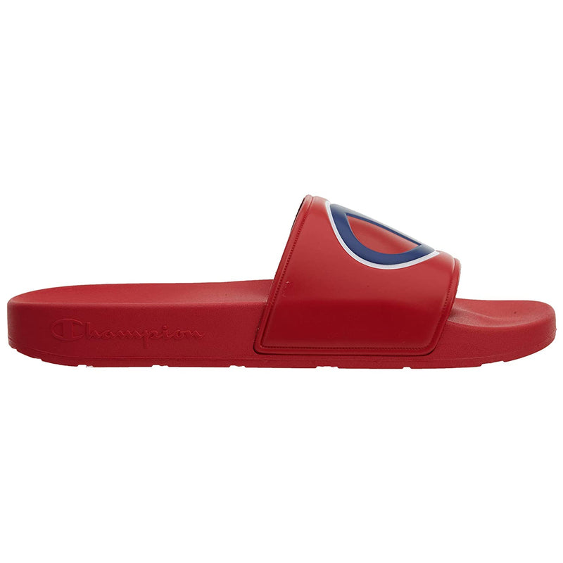 Champion Unisex Slides Sandals Flip Flops CM100076M Red/Red