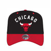 Mitchell & Ness Mens Chicago Bulls Acro Redline Snapback 6HSSDX19012-CBUBKRD Blk/Red