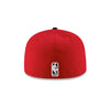 New Era Mens 59 Fifty Chicago Bulls Two Tone Fitted Hat 70343697 Red/Blk