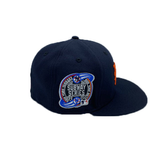 New Era 59 Fifty New York Yankees 2000 Ss Yank X Met Fitted Hat 70552797 Navy 7